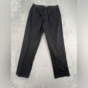 Everlane 32‎ X 30 Organic Cotton Men's Black Pleated Trouser Pants